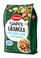 Emco Şeker İlaveli Karışık Kuruyemişli Granola 375 gr