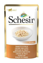 Schesir Tavuk Soslu Yetişkin Yaş Kedi Maması 85 gr