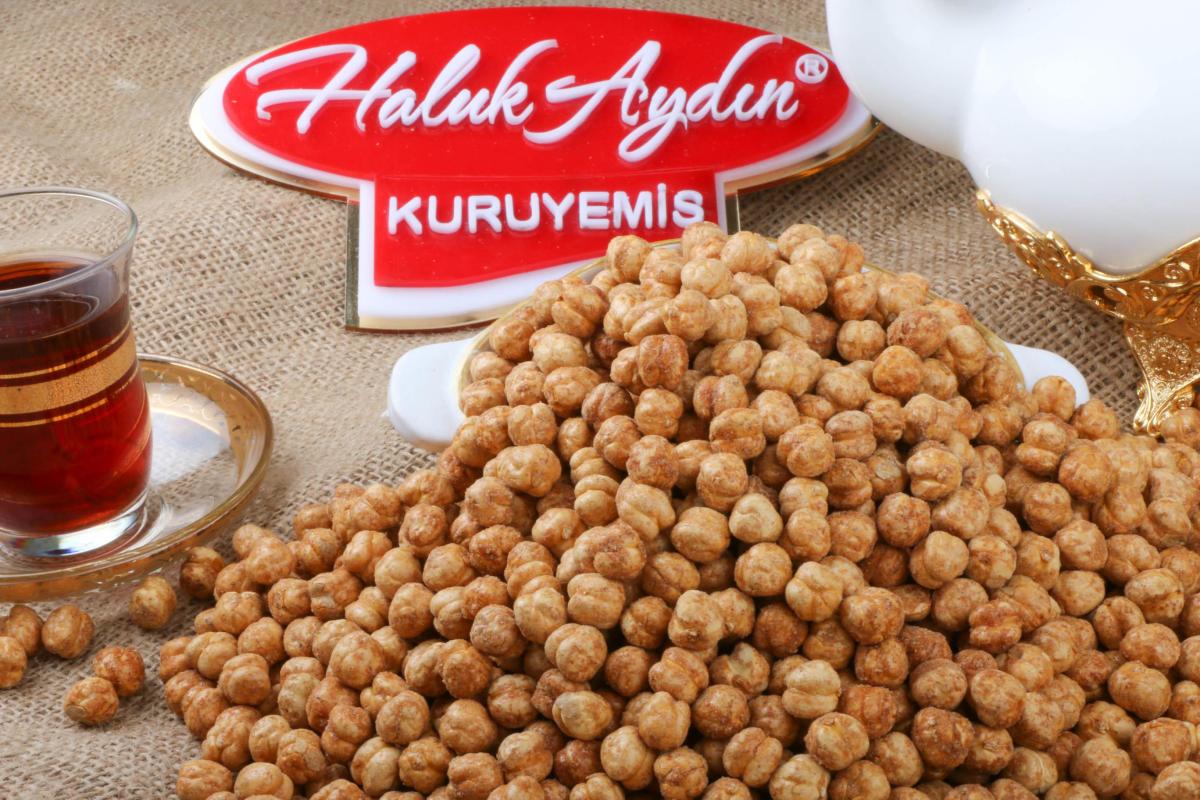 Haluk Aydın Kuruyemiş Kavrulmuş Tuzlu Sarı Leblebi 500 gr