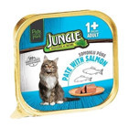 Jungle Somonlu Ezme Yetişkin Yaş Kedi Maması 100 gr