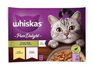 Whiskas Pure Delight Tavuk Yetişkin Yaş Kedi Maması 4x85 gr