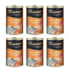 Miamor Trinkfein Tavuk Parça Etli Yetişkin Yaş Kedi Maması 6x135 ml