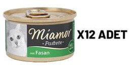Miamor Sülün Etli Yetişkin Yaş Kedi Maması 12x85 gr