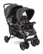 Babyhope P 738 Katlanabilir 360 Derece Dönen Tam Yatar Puset Bebek Arabası Kahverengi