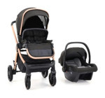 Duux Pro Max Çift Yönlü Katlanabilir Tek Elle Kapanan 360 Derece Dönen Tam Yatar Travel Sistem Kabin Tipi Bebek Arabası