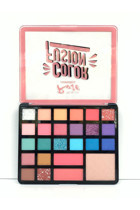 Roesıa Rose Cosmetics Rose Color Fusion Toz Simli Işıltılı Mat Saten Far Paleti