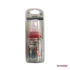 Bambino Silikon Yenidoğan Yavaş Akışlı 0-6 Ay Desenli Kırmızı Damaklı Biberon 125 ml