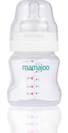 Mamajoo Silikon Gaz Yapmayan Antikolik Yenidoğan Yavaş Akışlı 0+ Ay Şeffaf Biberon 150 ml