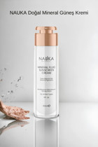Nauka 50 Faktör Tüm Ciltler İçin Leke Karşıtı Nemlendirici Yağsız Suya Dayanıklı Yüz ve Vücut Güneş Kremi 50 ml