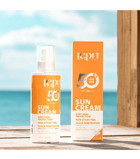 Lapri 50 Faktör Tüm Ciltler İçin Leke Karşıtı Nemlendirici Yağsız Suya Dayanıklı Yüz ve Vücut Güneş Kremi 150 ml