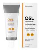 Osl Omega Skin Lab 125 Faktör Tüm Ciltler İçin Leke Karşıtı Nemlendirici Yağsız Suya Dayanıklı Yüz ve Vücut Güneş Kremi 50 ml
