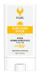 Fabl 50 Faktör Tüm Ciltler İçin Nemlendirici Suya Dayanıklı Yüz Güneş Kremi 15 ml