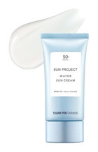 Thank You Farmer Sun Project Water 50 Faktör Tüm Ciltler İçin Leke Karşıtı Nemlendirici Yağsız Suya Dayanıklı Yüz Güneş Kremi 50 ml