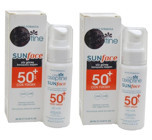 Cire Aseptine Sun Face 50 Faktör Tüm Ciltler İçin Leke Karşıtı Nemlendirici Yağsız Suya Dayanıklı Yüz Güneş Losyonu 2x60 ml