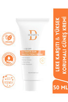 Dermines Ultimate Sun Protection 50 Faktör Tüm Ciltler İçin Leke Karşıtı Nemlendirici Suya Dayanıklı Yüz Güneş Kremi 50 ml