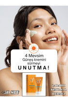 Siberian Wellness 50 Faktör Tüm Ciltler İçin Leke Karşıtı Nemlendirici Yağsız Suya Dayanıklı Yüz ve Vücut Güneş Kremi 50 ml