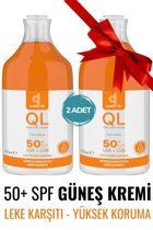 Quality Life 50 Faktör Kuru Ciltler İçin Nemlendirici Suya Dayanıklı Yüz Güneş Kremi 50 ml