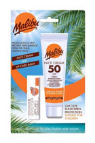 Malibu 30 Faktör Tüm Ciltler İçin Nemlendirici Suya Dayanıklı Yüz ve Vücut Güneş Losyonu 50 ml