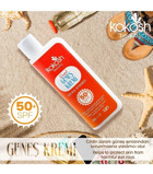 Kokosh Beauty Photoderm 50 Faktör Tüm Ciltler İçin Nemlendirici Suya Dayanıklı Yüz Güneş Kremi 50 ml