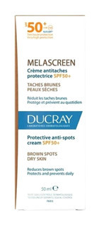 Ducray Melascreen 50 Faktör Kuru Ciltler İçin Leke Karşıtı Nemlendirici Suya Dayanıklı Yüz Güneş Kremi 50 ml