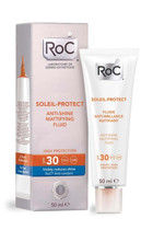 Roc 30 Faktör Tüm Ciltler İçin Leke Karşıtı Nemlendirici Yağsız Suya Dayanıklı Yüz ve Vücut Güneş Kremi 50 ml