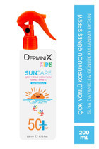 Derminix 50 Faktör Tüm Ciltler İçin Nemlendirici Suya Dayanıklı Yüz Güneş Kremi 200 ml