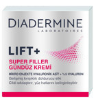 Diadermine Lıft+Super Fıller 50 Faktör Tüm Ciltler İçin Leke Karşıtı Nemlendirici Yaşlanma Karşıtı Yağsız Suya Dayanıklı Yüz Güneş Kremi 50 ml