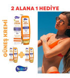 Bellomix 50 Faktör Tüm Ciltler İçin Leke Karşıtı Nemlendirici Yağsız Suya Dayanıklı Yüz ve Vücut Güneş Kremi 50 ml