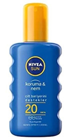 Nivea 20 Faktör Tüm Ciltler İçin Nemlendirici Suya Dayanıklı Yüz Güneş Kremi 200 ml