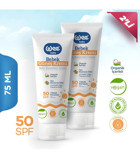 Wee Baby 50 Faktör Tüm Ciltler İçin Nemlendirici Suya Dayanıklı Yüz Güneş Kremi 75 ml