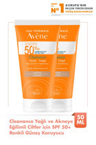 Avene Yağlı Ciltler İçin Güneş Kremi 2x50 ml