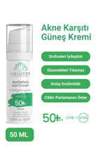 Lavi̇aderm 50 Faktör Tüm Ciltler İçin Nemlendirici Suya Dayanıklı Yüz Güneş Kremi 50 ml