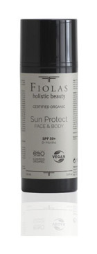 Fiolas Sun Protect Face & Body 50 Faktör Tüm Ciltler İçin Nemlendirici Suya Dayanıklı Yüz ve Vücut Güneş Kremi 50 ml