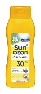 Sunozon 30 Faktör Tüm Ciltler İçin Nemlendirici Suya Dayanıklı Yüz Güneş Sütü 400 ml