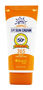 Beautyway Perfect Renkli 50 Faktör Tüm Ciltler İçin Leke Karşıtı Nemlendirici Aydınlatıcı Yağsız Suya Dayanıklı Yüz ve Vücut Güneş Kremi 70 ml