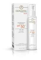 Dermapol 50 Faktör Tüm Ciltler İçin Nemlendirici Suya Dayanıklı Yüz Güneş Kremi 75 ml