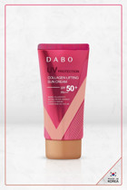 Dabo Collagen Lifting 50 Faktör Tüm Ciltler İçin Leke Karşıtı Nemlendirici Yağsız Suya Dayanıklı Yüz ve Vücut Güneş Kremi 70 ml
