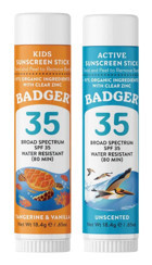 Badger Stick 50 Faktör Tüm Ciltler İçin Leke Karşıtı Nemlendirici Yağsız Suya Dayanıklı Yüz ve Vücut Güneş Kremi 50 ml