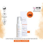 The Mi̇el 50 Faktör Tüm Ciltler İçin Leke Karşıtı Nemlendirici Yağsız Suya Dayanıklı Yüz Güneş Kremi 50 ml