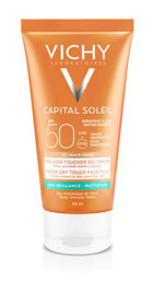 Vichy Capital Soleil Renkli 50 Faktör Tüm Ciltler İçin Nemlendirici Kapatıcılı Suya Dayanıklı Yüz ve Vücut Güneş Kremi 50 ml