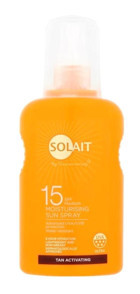 Solait 15 Faktör Tüm Ciltler İçin Nemlendirici Suya Dayanıklı Yüz ve Vücut Güneş Kremi 200 ml