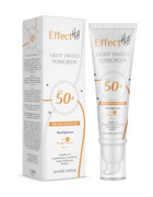 Effectha Light Tinted 50 Faktör Tüm Ciltler İçin Nemlendirici Suya Dayanıklı Yüz Güneş Kremi 50 ml