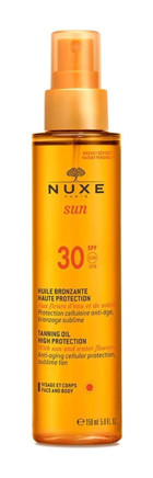 Nuxe Protection 30 Faktör Tüm Ciltler İçin Leke Karşıtı Nemlendirici Yağsız Suya Dayanıklı Yüz ve Vücut Güneş Kremi 150 ml