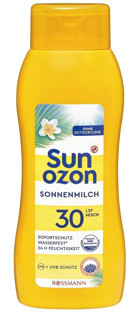 Sunozon 30 Faktör Hassas Ciltler İçin Güneş Sütü 40 ml