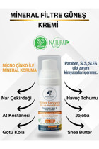 Berrali̇na Doğal Bakim Ürünleri̇ 50 Faktör Tüm Ciltler İçin Leke Karşıtı Nemlendirici Yağsız Suya Dayanıklı Yüz Güneş Kremi 50 ml