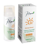 Hiyam 50 Faktör Tüm Ciltler İçin Nemlendirici Yaşlanma Karşıtı Suya Dayanıklı Yüz Güneş Kremi 50 ml