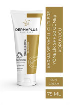 Dermaplus Md Derma Fluid 50 Faktör Tüm Ciltler İçin Leke Karşıtı Nemlendirici Yağsız Suya Dayanıklı Yüz ve Vücut Güneş Kremi 75 ml