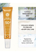 Yves Rocher Solaire Peau Parfaite 50 Faktör Tüm Ciltler İçin Nemlendirici Yaşlanma Karşıtı Suya Dayanıklı Yüz ve Vücut Güneş Kremi 40 ml