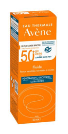 Avène Avene Fluid 50 Faktör Normal Ciltler İçin Nemlendirici Suya Dayanıklı Yüz Güneş Kremi 50 ml