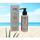 Mst Kozmetik Sun Filter 50 Faktör Tüm Ciltler İçin Leke Karşıtı Nemlendirici Yağsız Suya Dayanıklı Yüz ve Vücut Güneş Kremi 50 ml